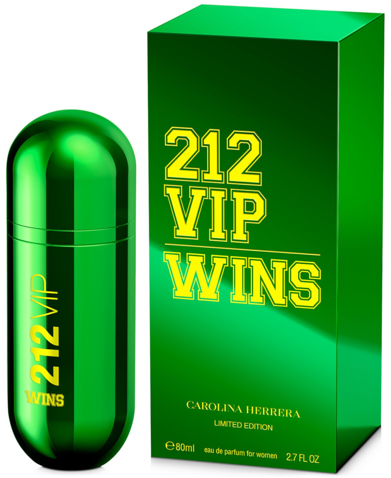 212 VIP WINS, парфюмированная вода, 2,7 унции. Carolina Herrera