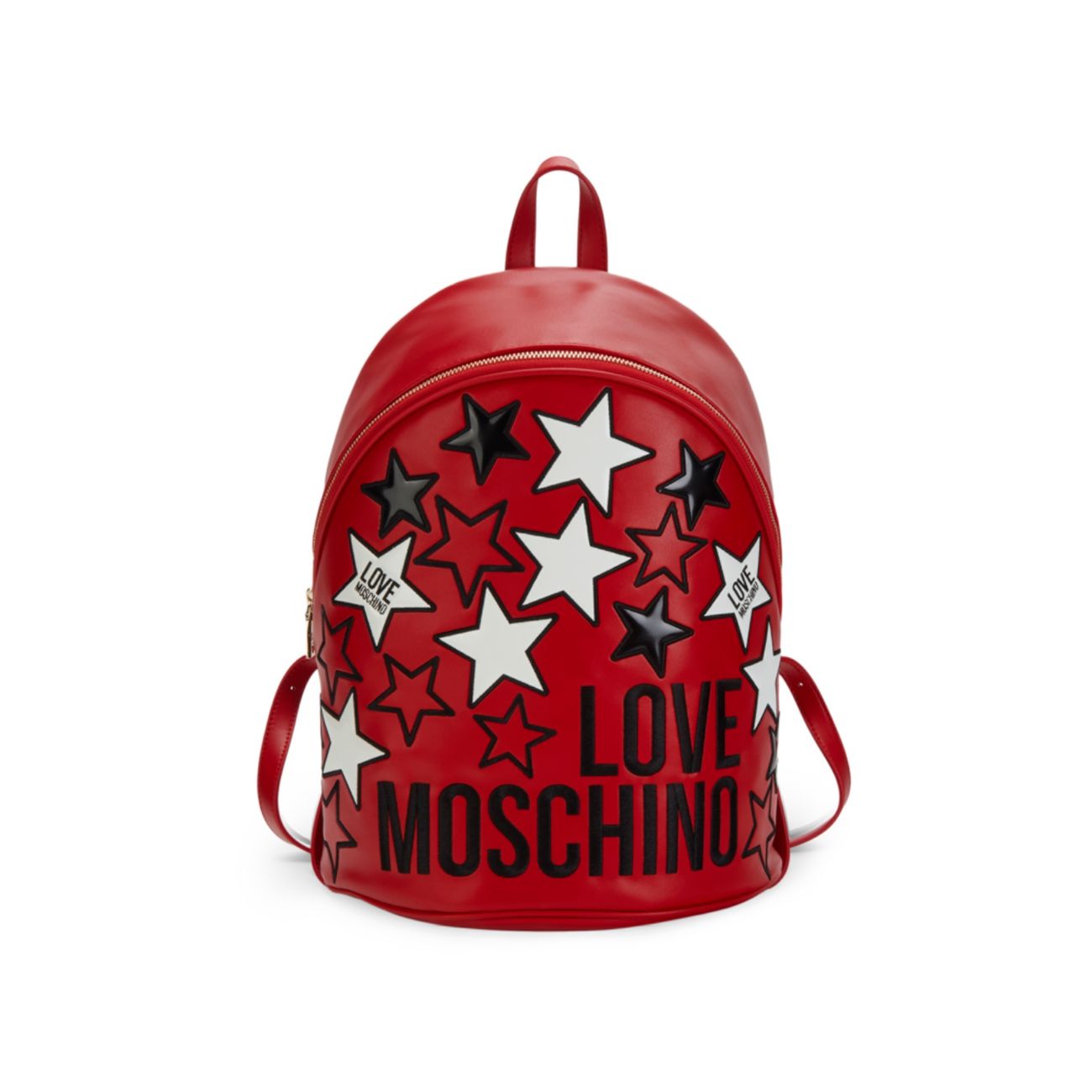 Рюкзак из искусственной кожи Stars LOVE Moschino
