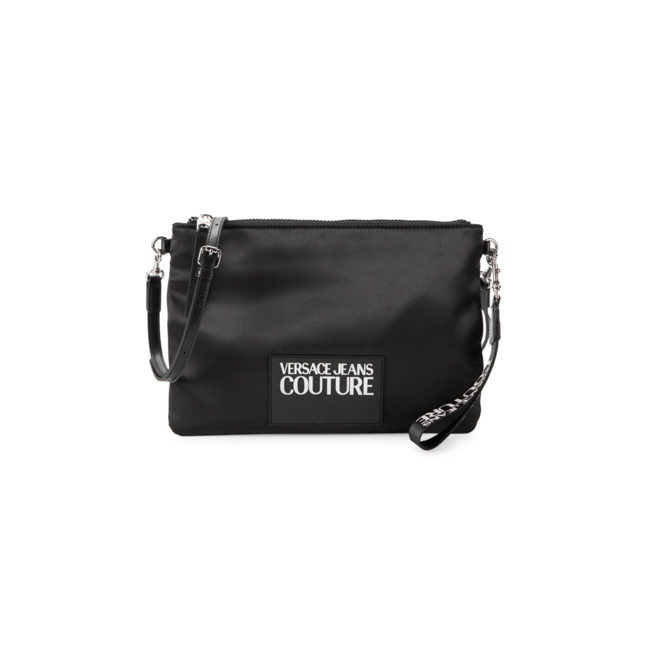 Двусторонняя сумка через плечо с логотипом Versace Jeans Couture