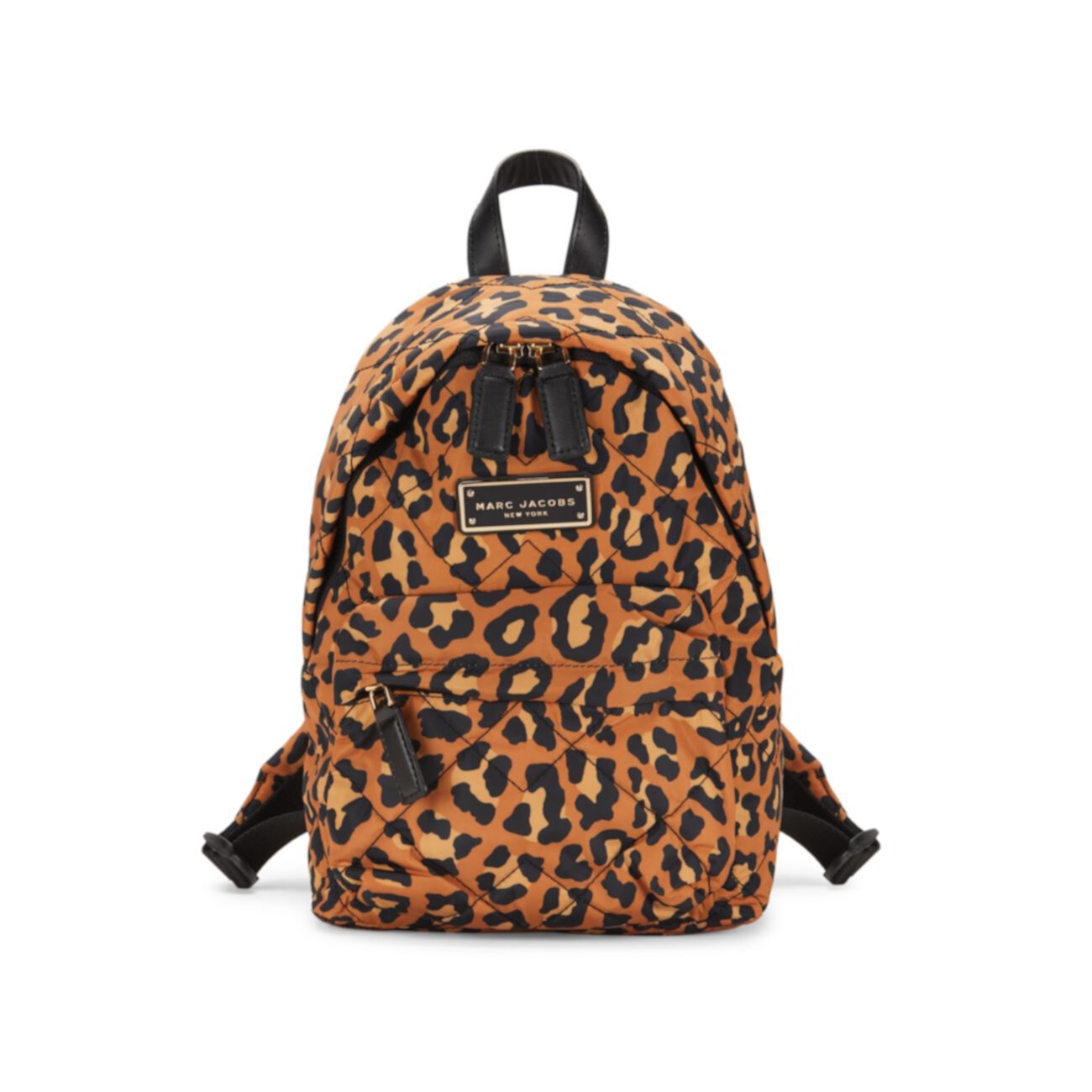 Миниатюрный рюкзак с леопардовым принтом Marc Jacobs