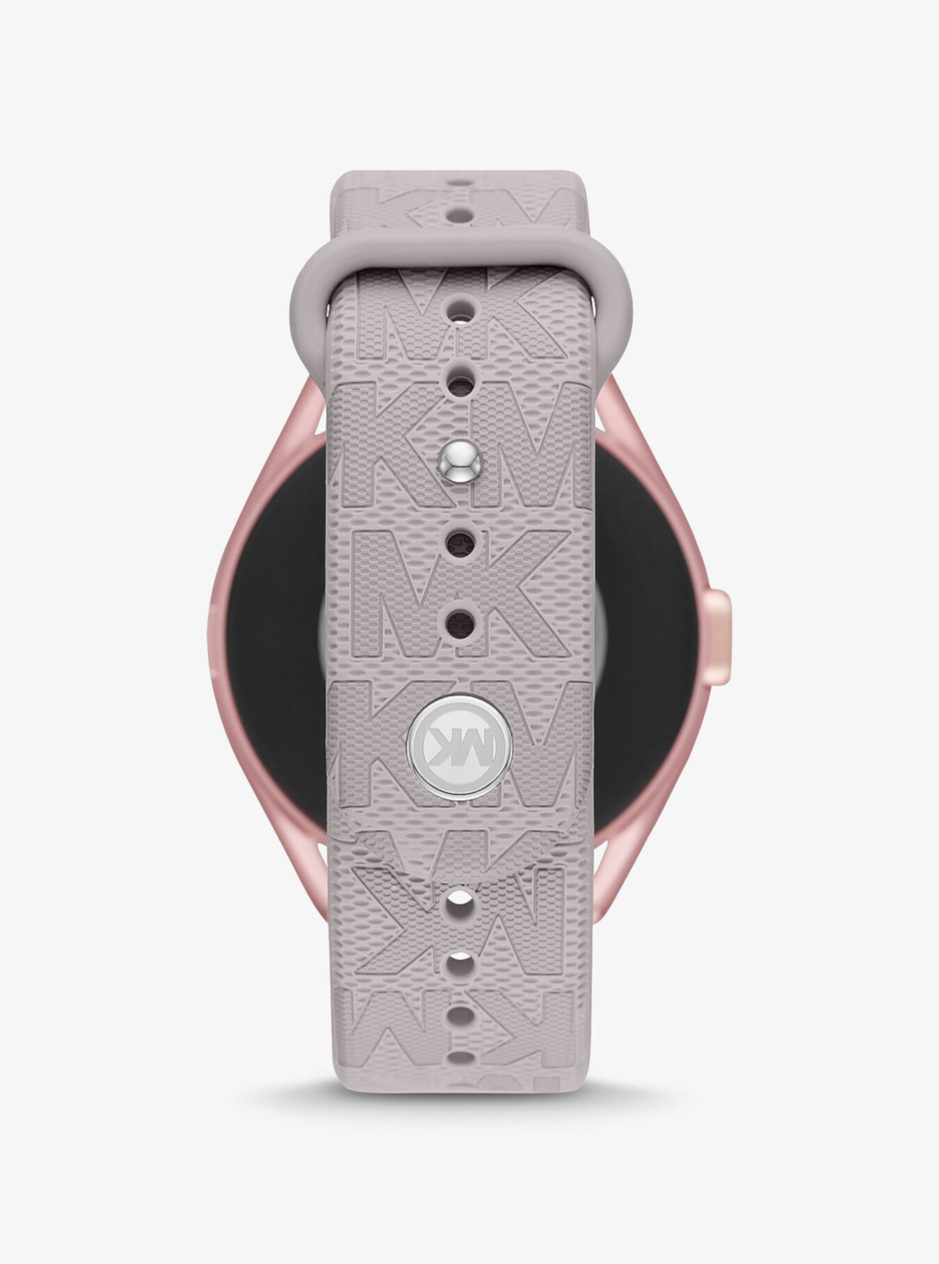 Умные часы Michael Kors Access Gen 5E MKGO в розовых тонах с резиновым логотипом и логотипом Michael Kors