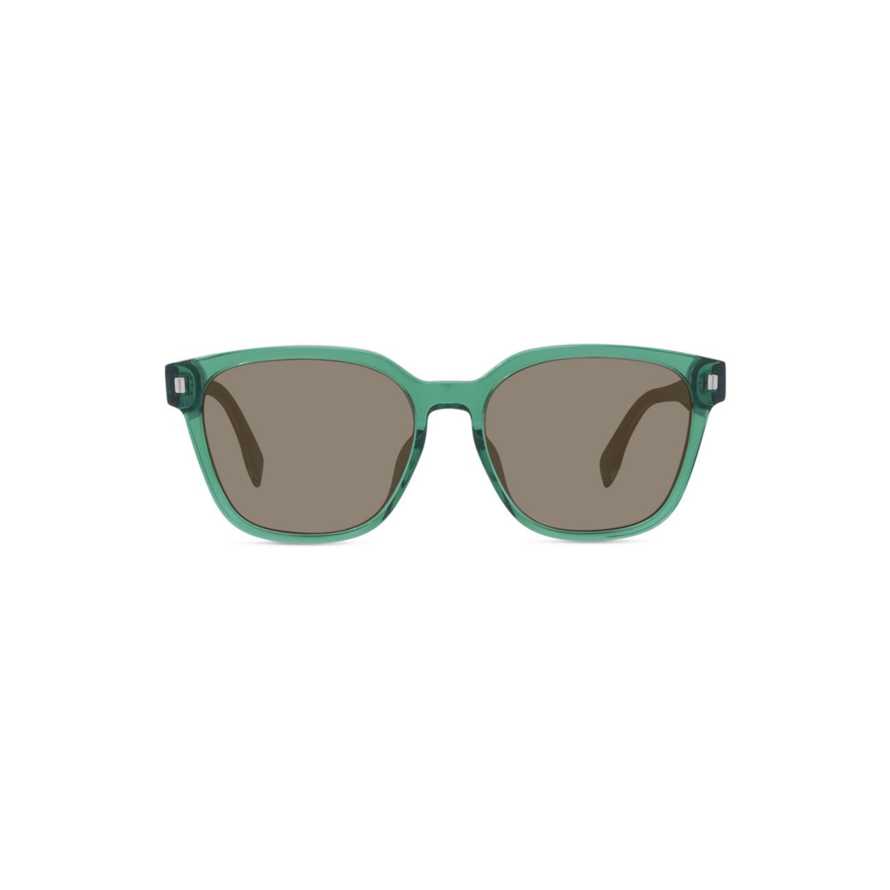 Солнцезащитные очки в квадратной оправе 55 мм FENDI