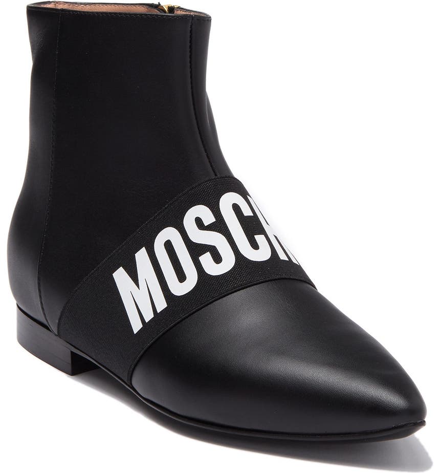 Ботинки с острым носком Moschino