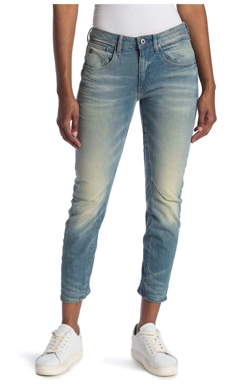 Укороченные джинсы-бойфренды с низкой щиколоткой Arc 3D G-STAR RAW