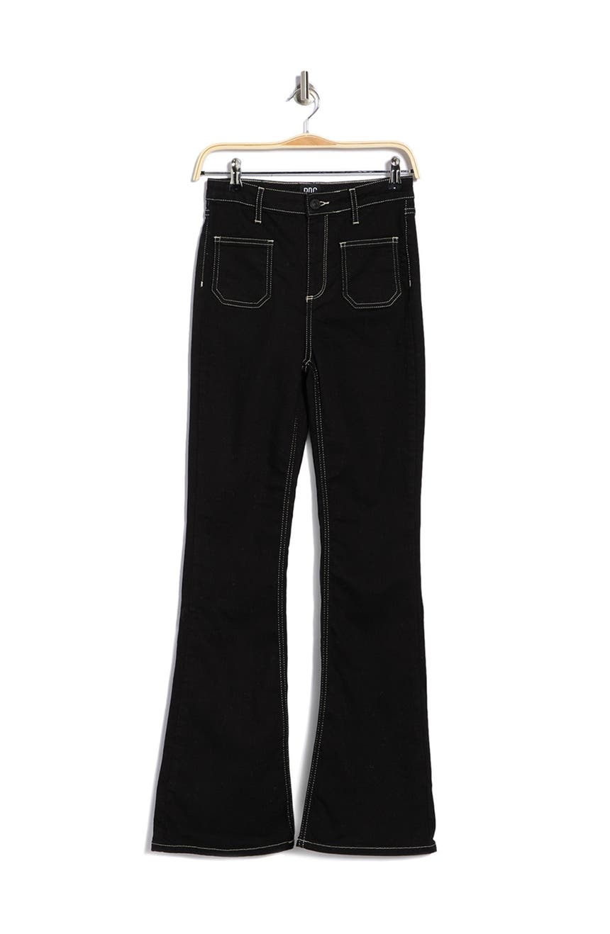 Расклешенные джинсы с накладными карманами BDG