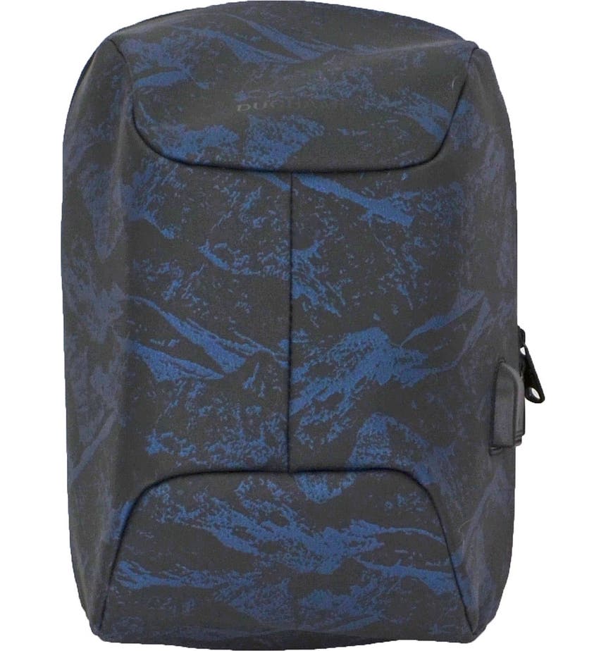 Противоугонный рюкзак для ноутбука с камуфляжным принтом DUCHAMP