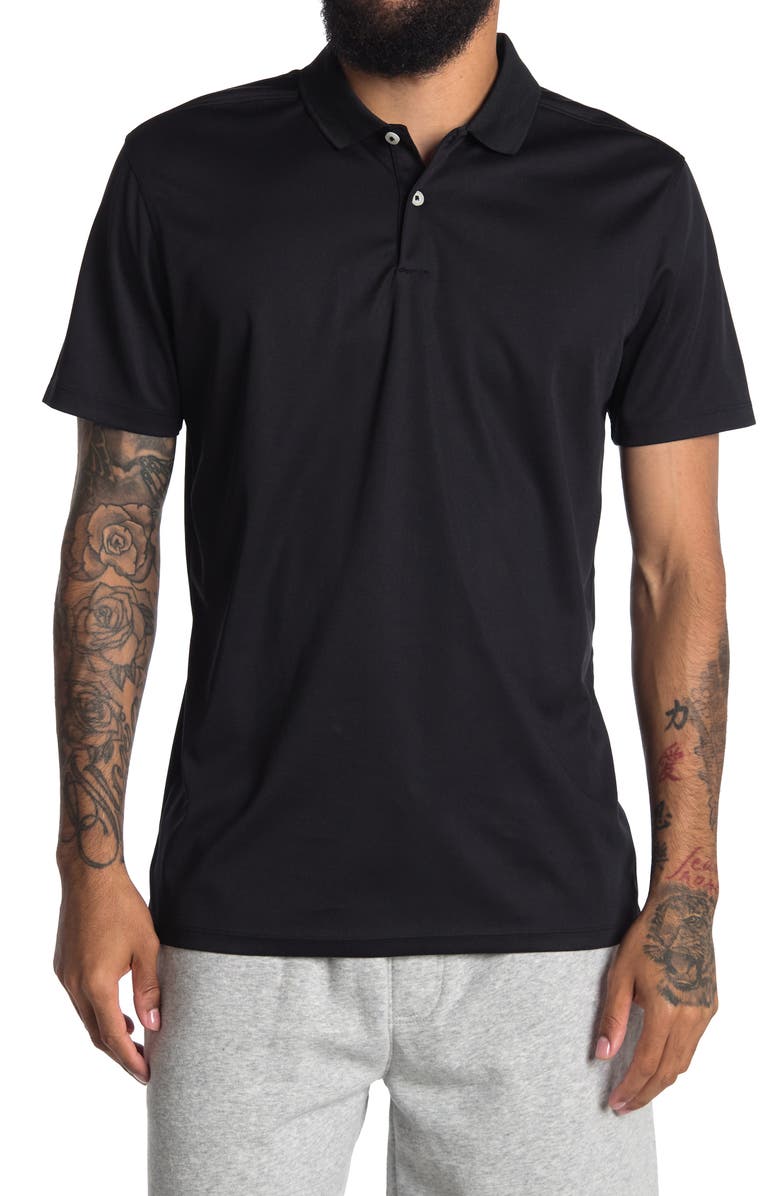 Рубашка-поло телесного цвета с короткими рукавами 90 Degree By Reflex
