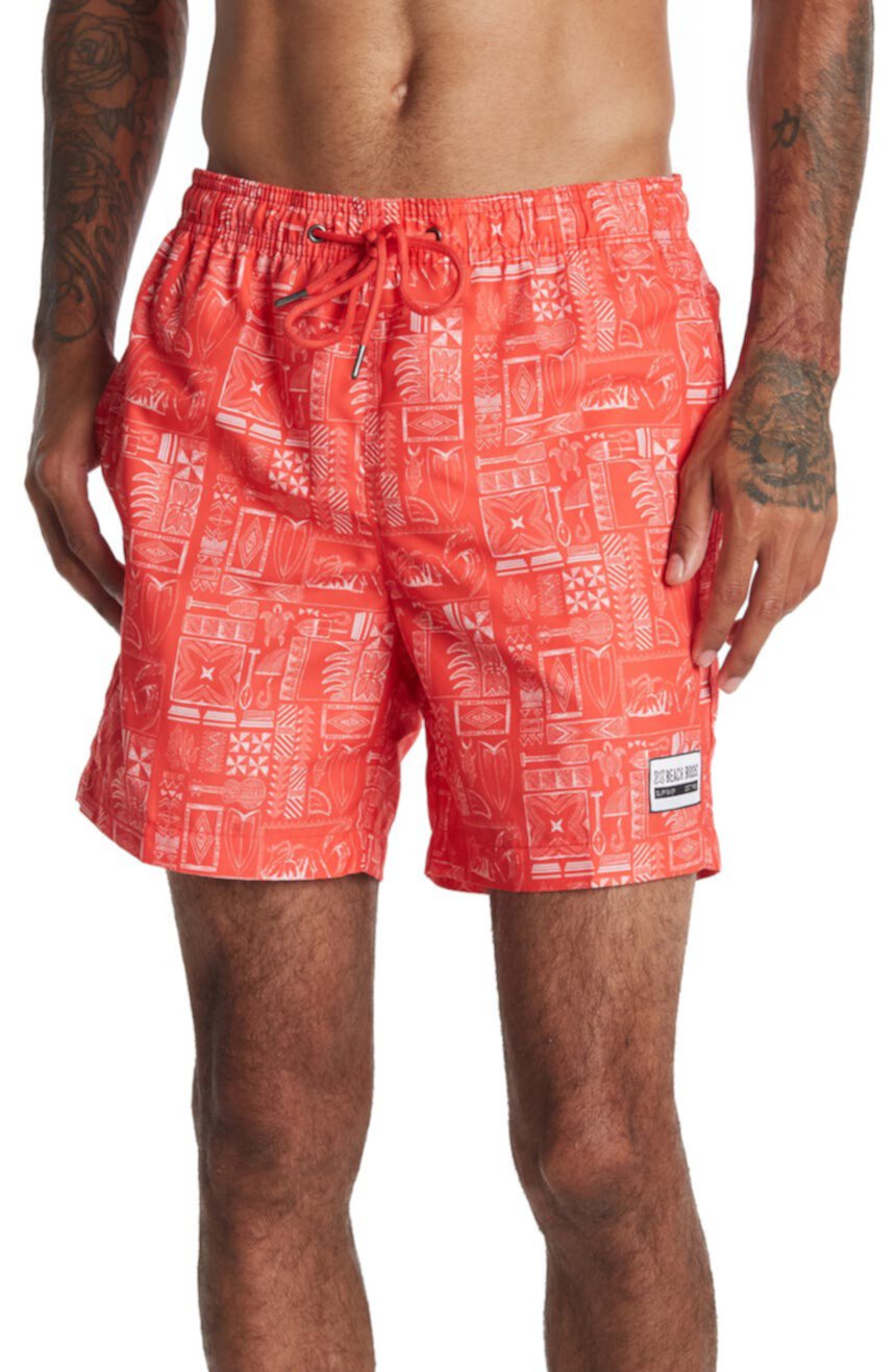 Плавательные шорты Hawaiin Tattoo BEACH BROS