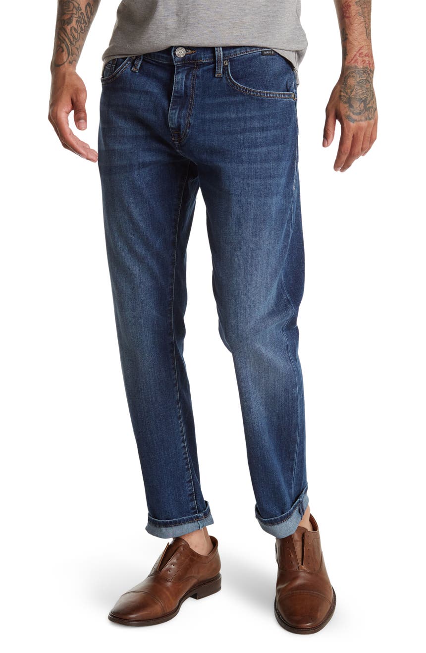 Темные матовые джинсы New York Marcus Mavi