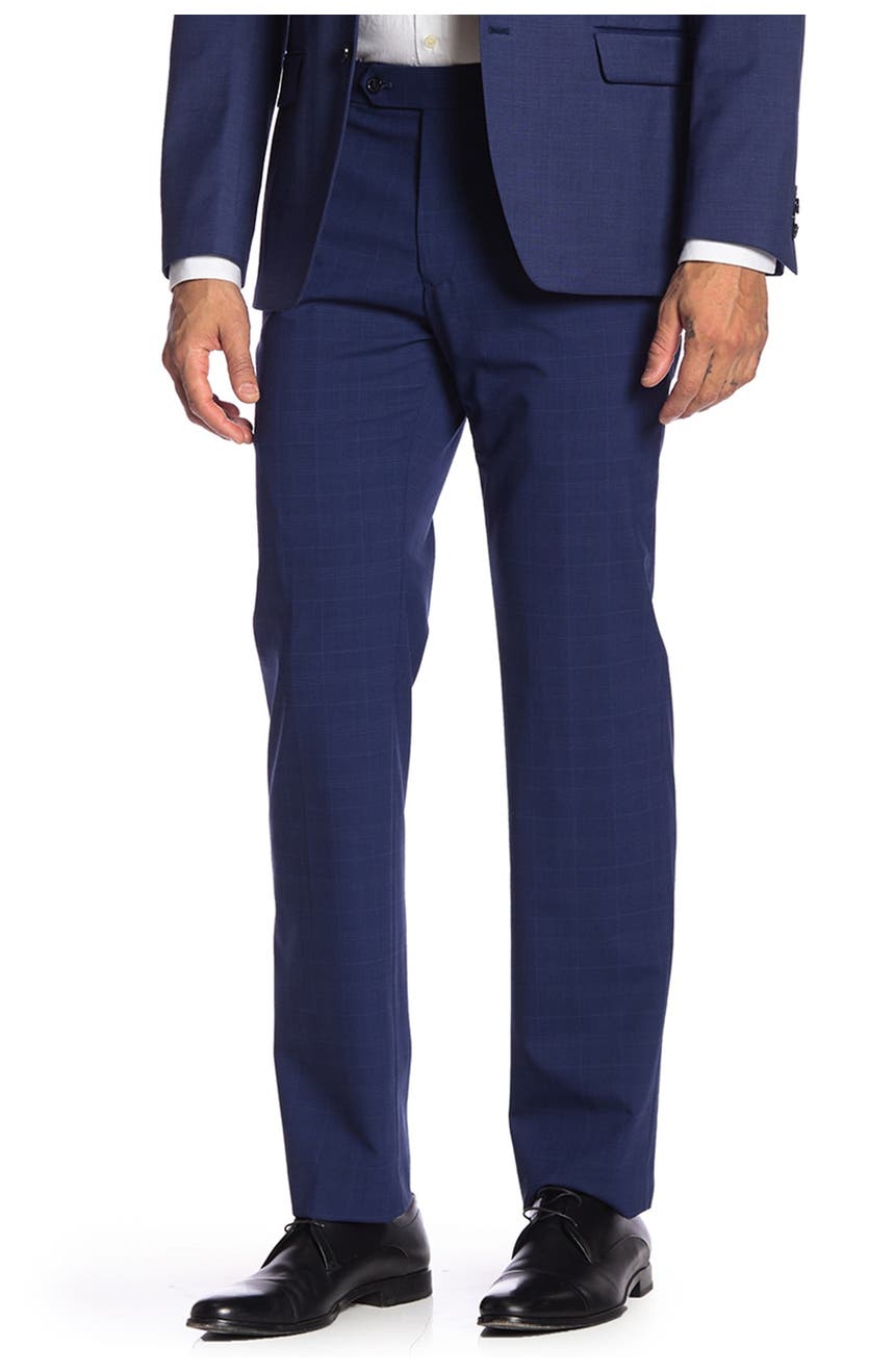 Эластичный костюм Tyler с плоской передней частью, отделяющий штаны - внутренний шов 30–34 дюйма Tommy Hilfiger