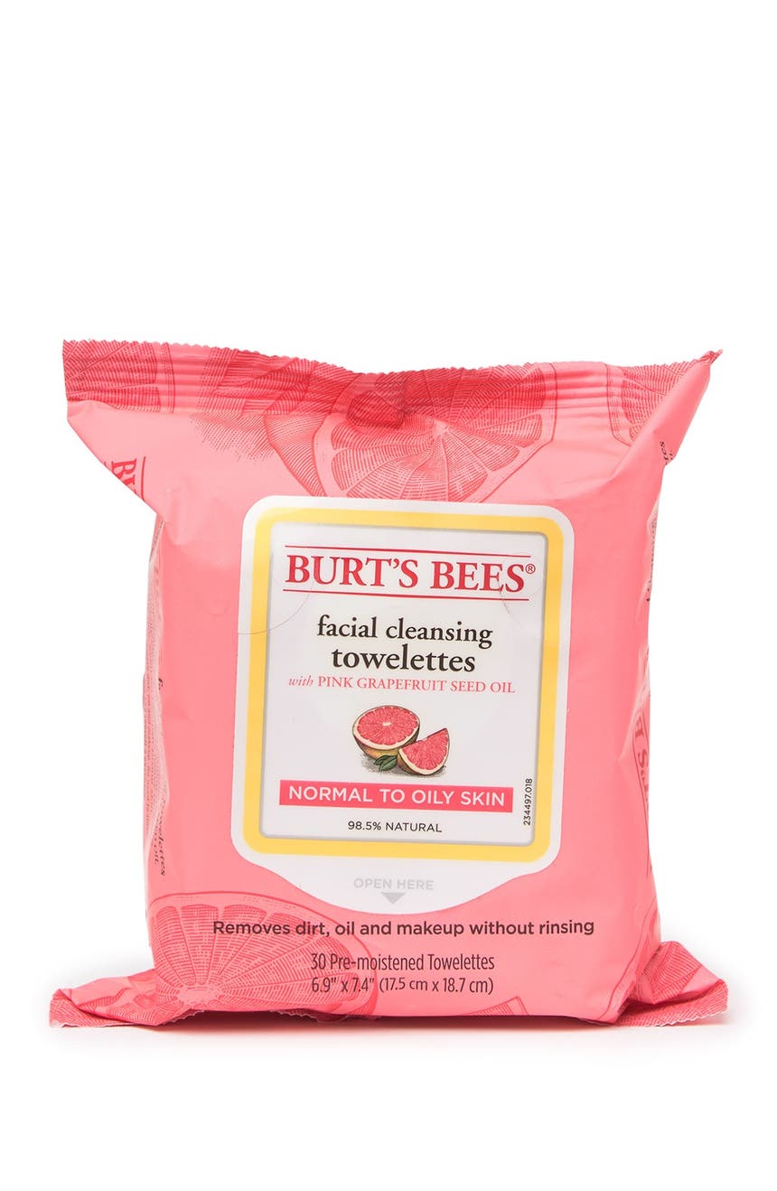 Очищающие салфетки для лица - Розовый грейпфрут BURT'S BEES