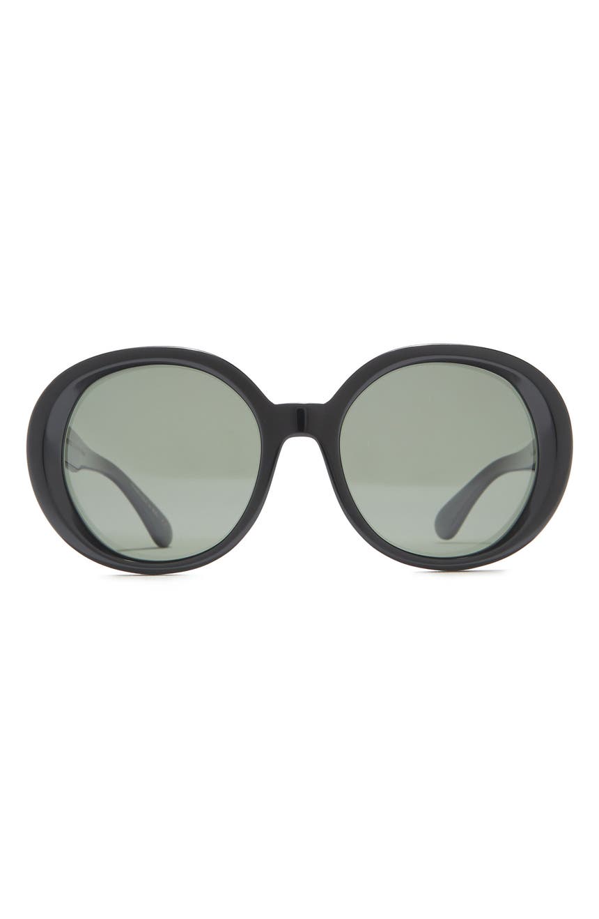 Круглые солнцезащитные очки Leidy 56 мм Oliver Peoples