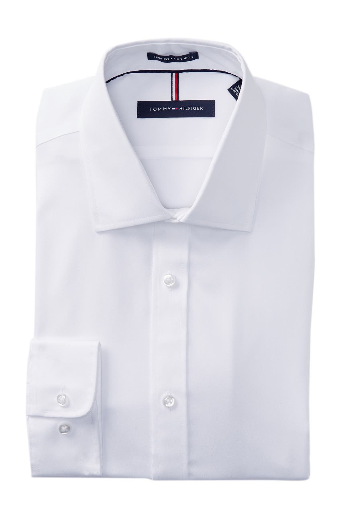 Tommy hilfiger non store iron slim fit