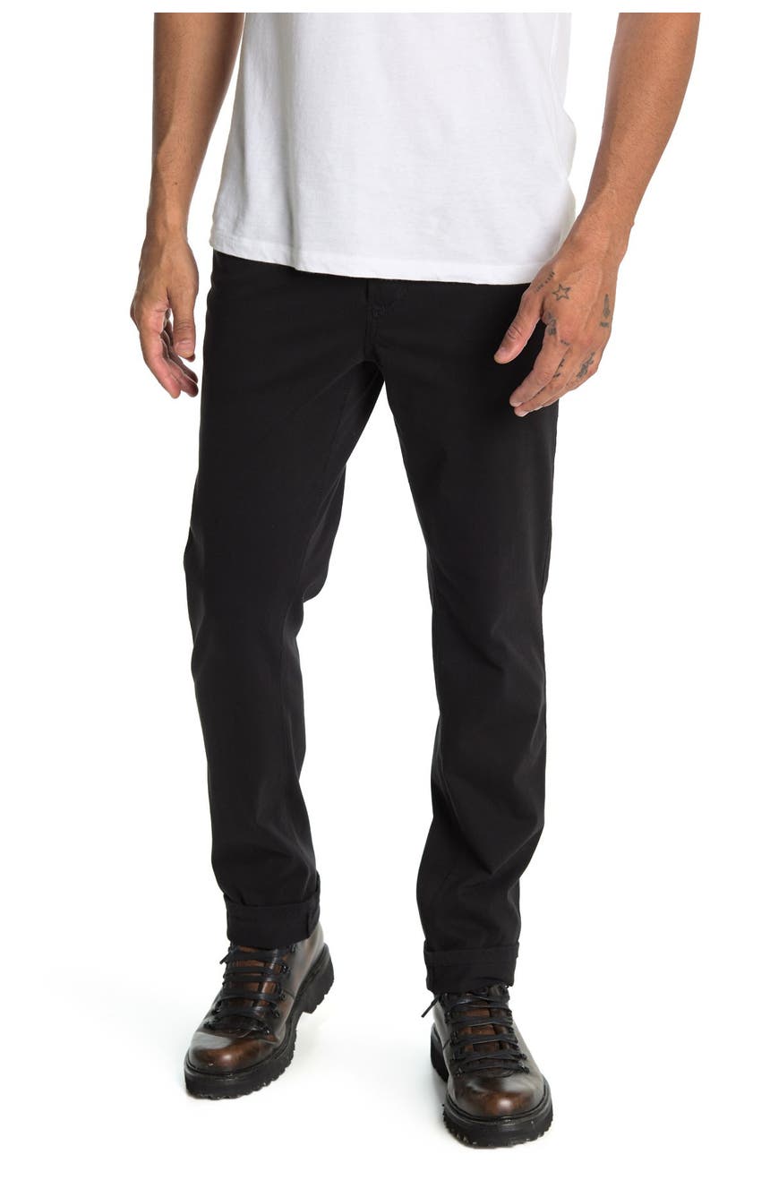 Прямые брюки из твила Comfort Flex - внутренний шов 30–34 дюйма UNION DENIM