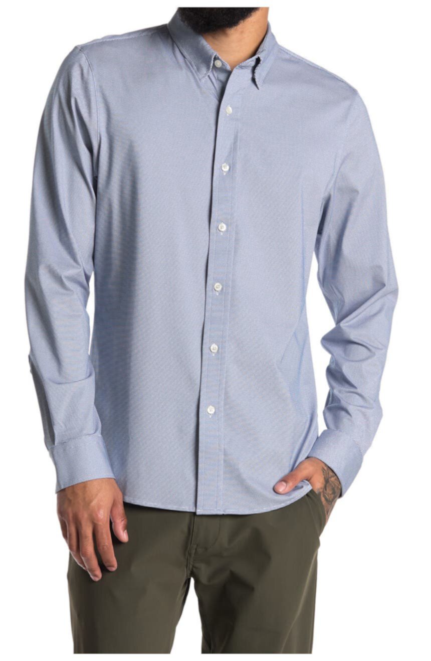 Классическая рубашка стандартного кроя пригородных поездов RHONE