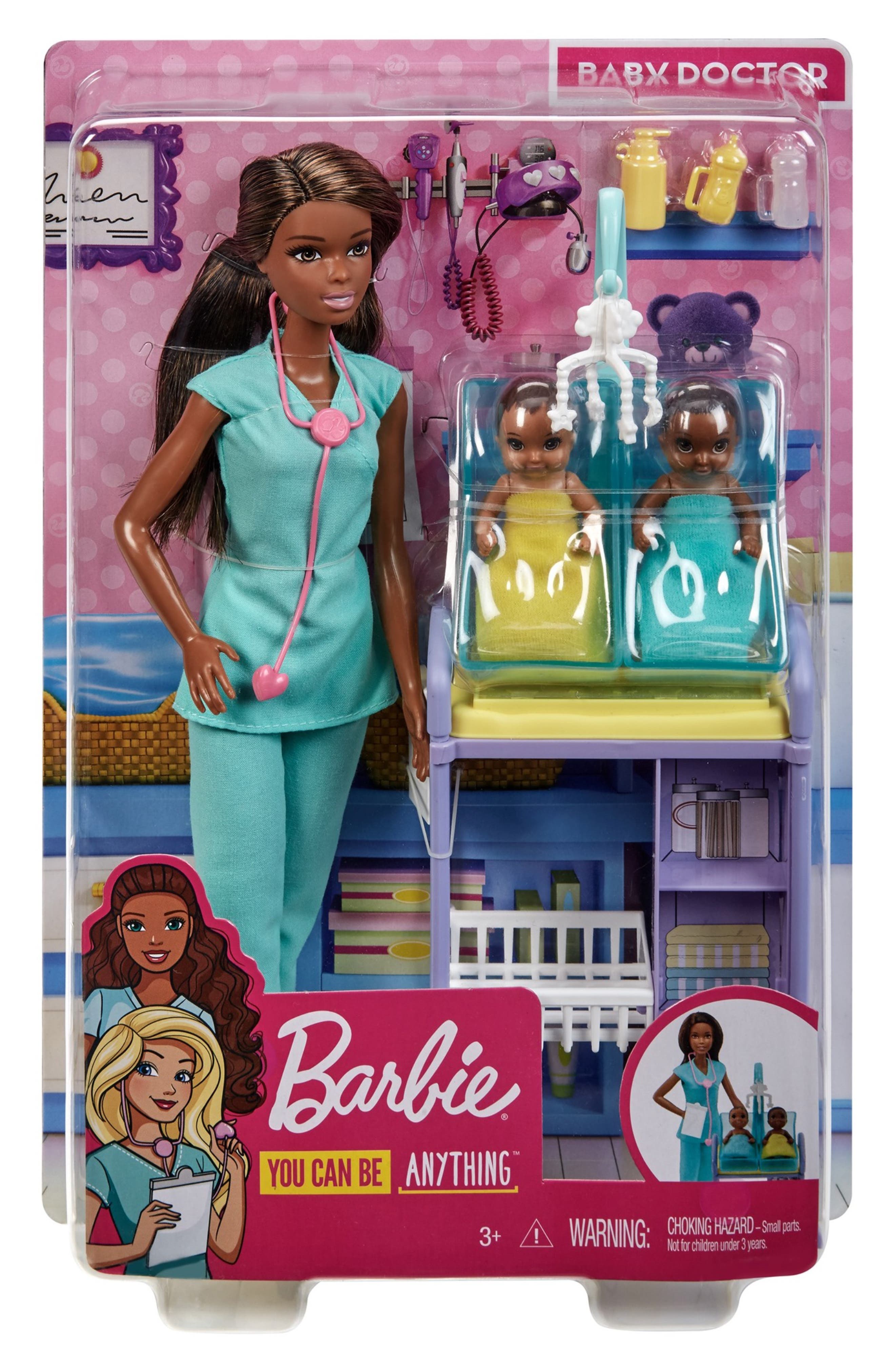 Барби <sup> ® </sup> Игровой набор Baby Doctor Mattel