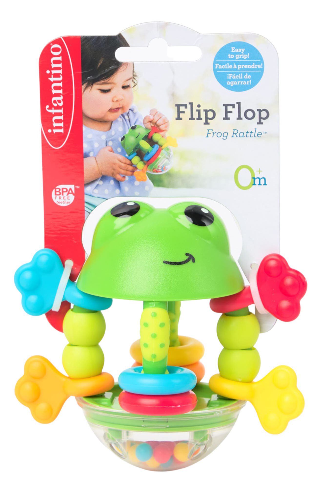 Flip Flop Frog Rattle INFANTINO