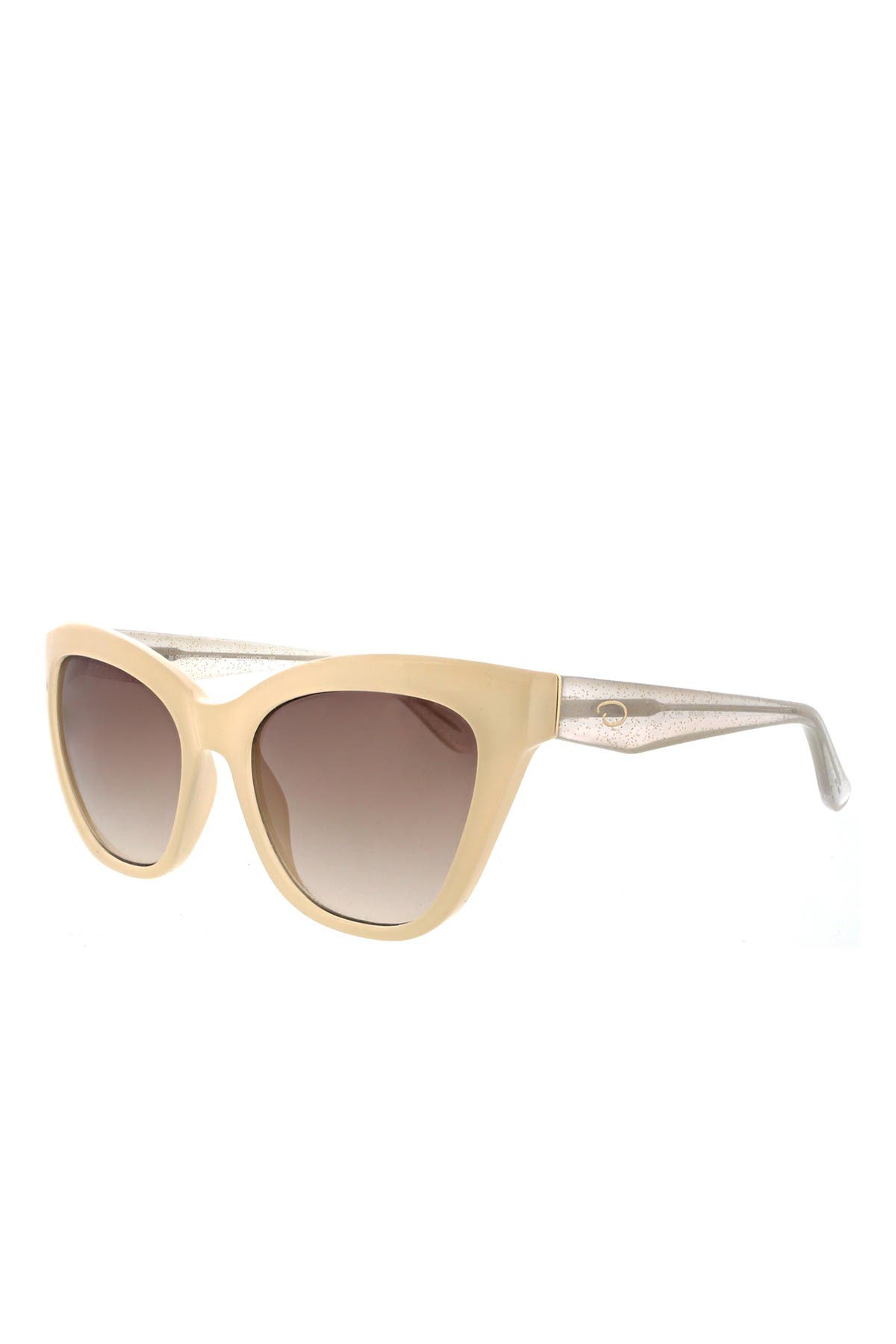 Гламурные солнцезащитные очки «кошачий глаз» 55 мм Oscar de la Renta