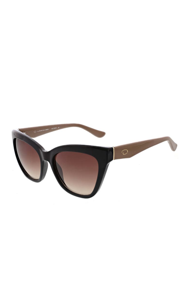 Гламурные солнцезащитные очки «кошачий глаз» 55 мм Oscar de la Renta