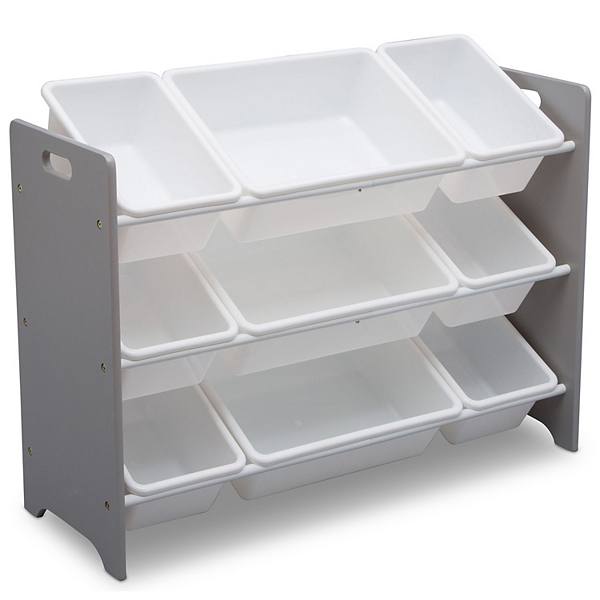 Хранение вещей в детской Delta Children MySize Bin Plastic Toy Organizer Delta Children