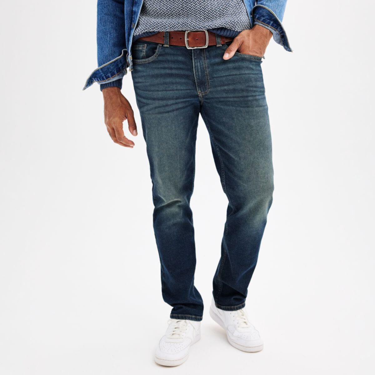 Мужские джинсы Sonoma Goods For Life® стандартного кроя SONOMA