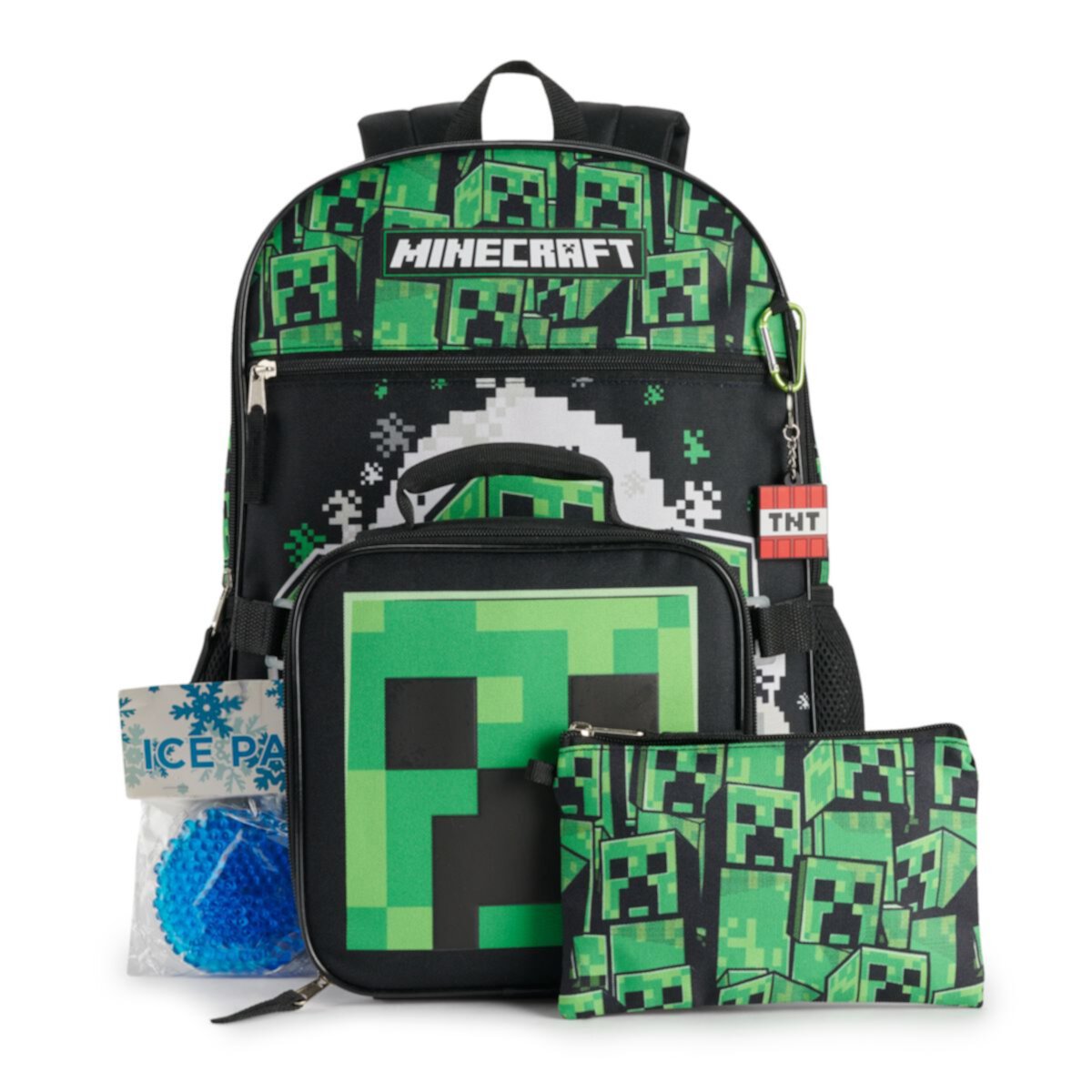 Minecraft 5-Piece 16 & # 34; Набор рюкзаков Licensed Character