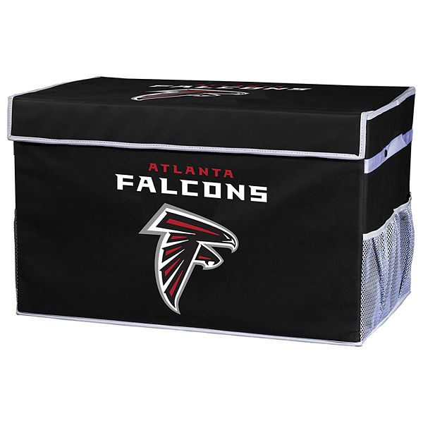 Складной контейнер для хранения с логотипом Atlanta Falcons, 66 см x 41 см x 41 см, со съёмной крышкой Franklin Sports