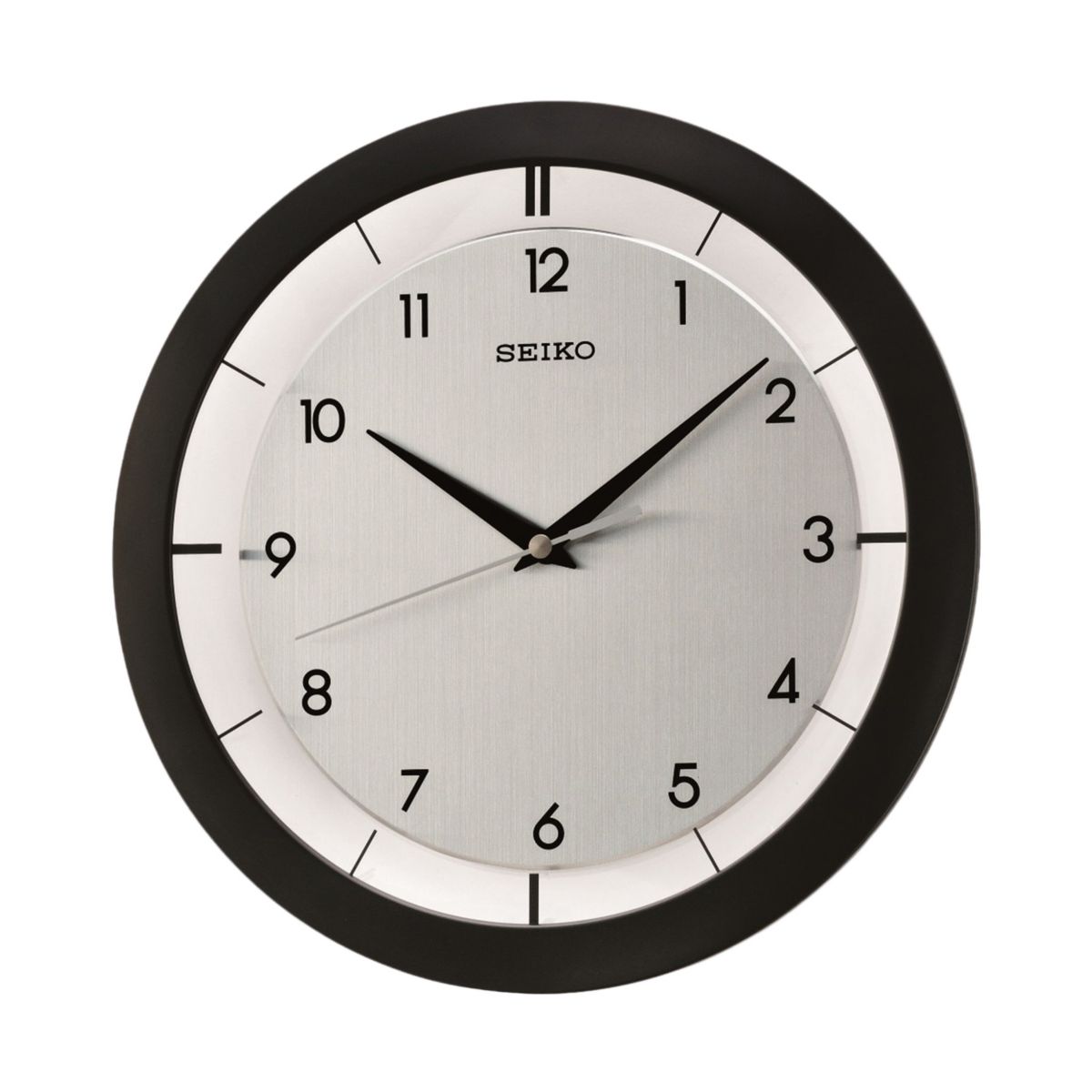 Черные настенные часы Seiko - QXA520KLH Seiko