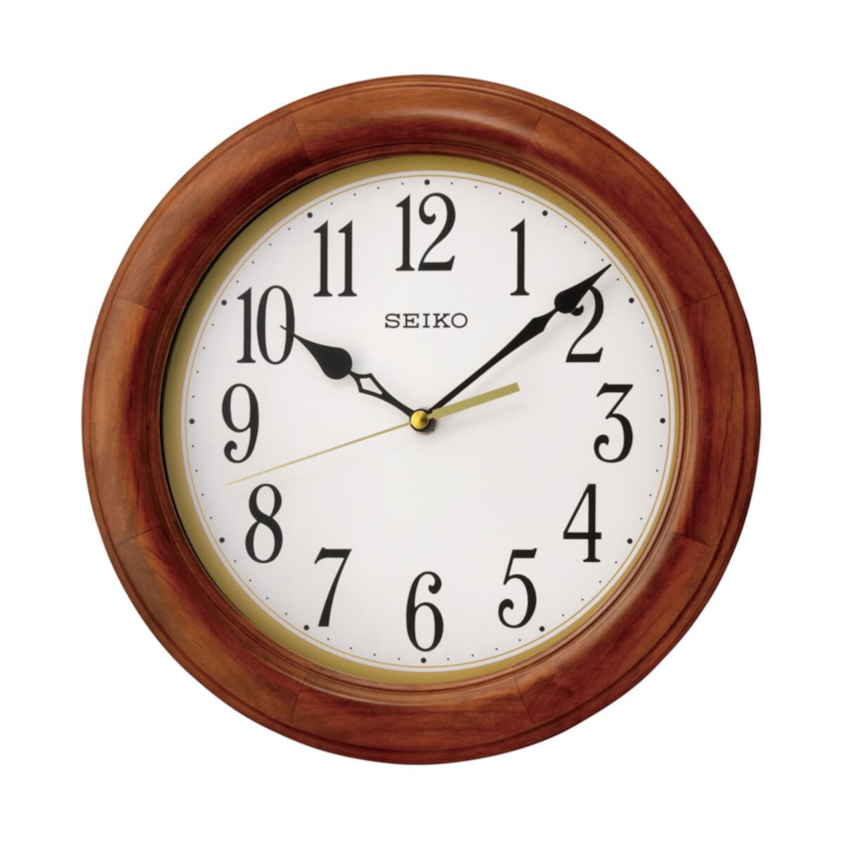 Деревянные декоративные настенные часы Seiko - QXA522BLH Seiko