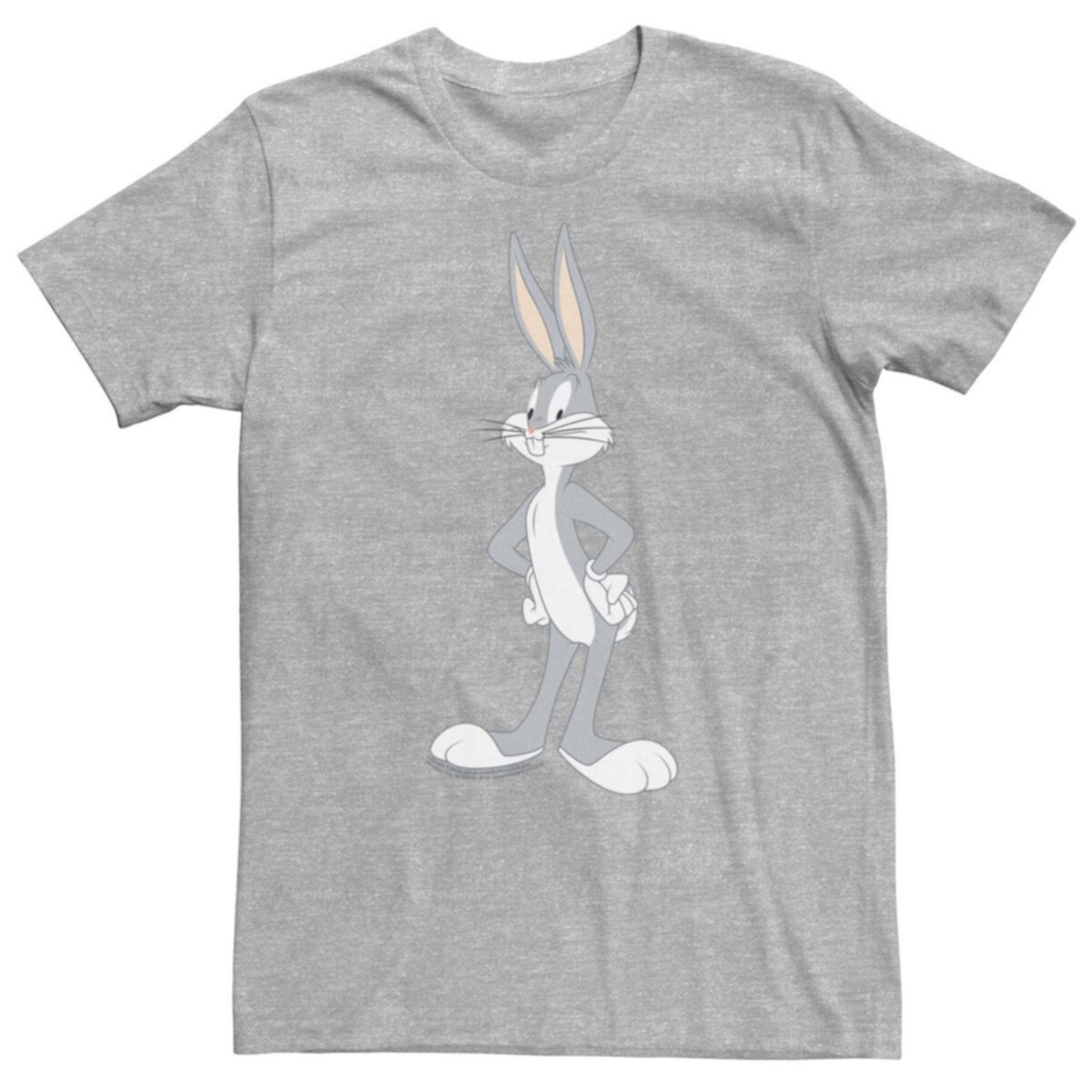 Футболка с портретом Big & Tall Looney Tunes Bugs Bunny Stance Looney Tunes