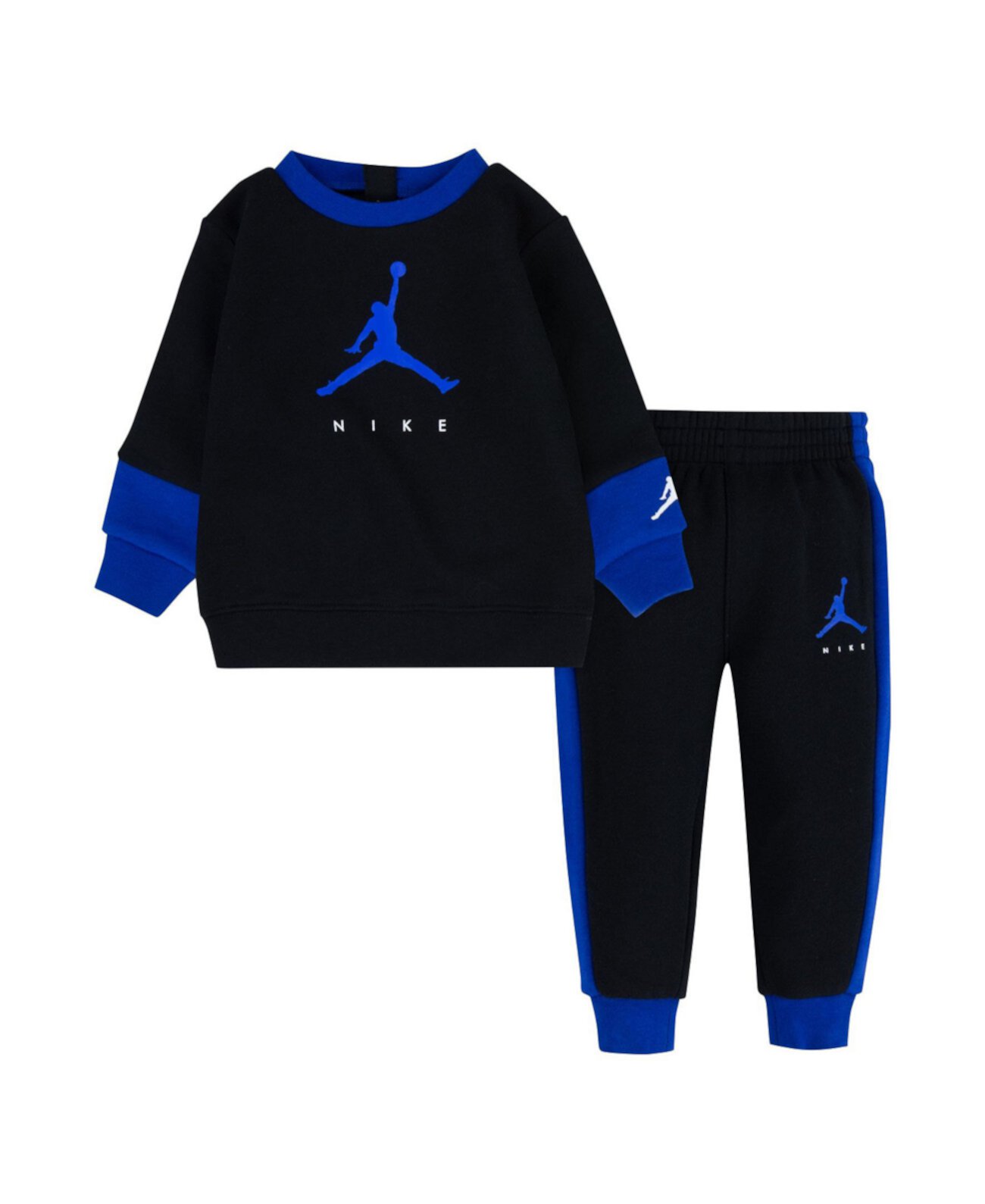 Комплект из толстовки и брюк с круглым вырезом для мальчиков для малышей Jumpman by Nike Jordan