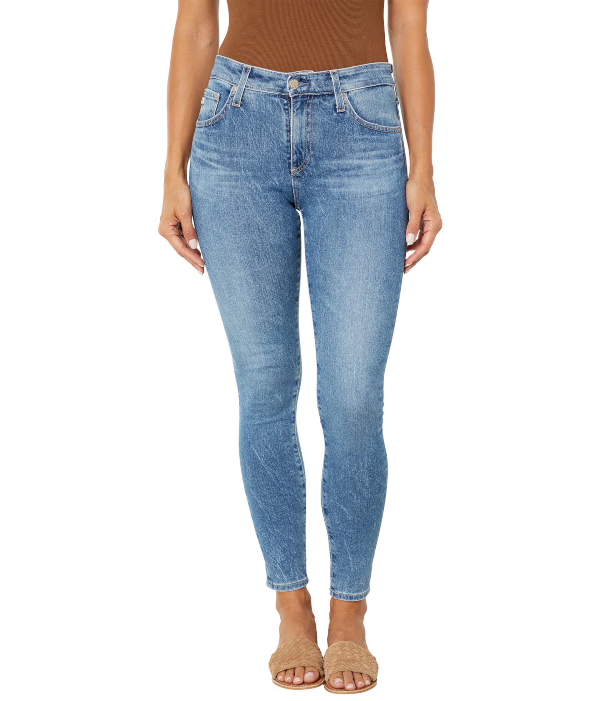 Farrah High-Rise Skinny Ankle in 18 Years Pride AG Jeans