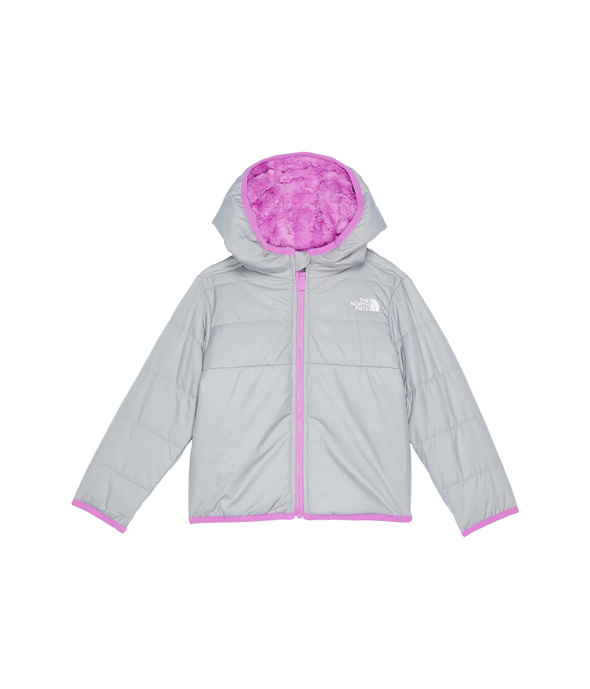 Детская reversible куртка с капюшоном The North Face Mossbud Swirl, водонепроницаемая, 100% полиэстер The North Face