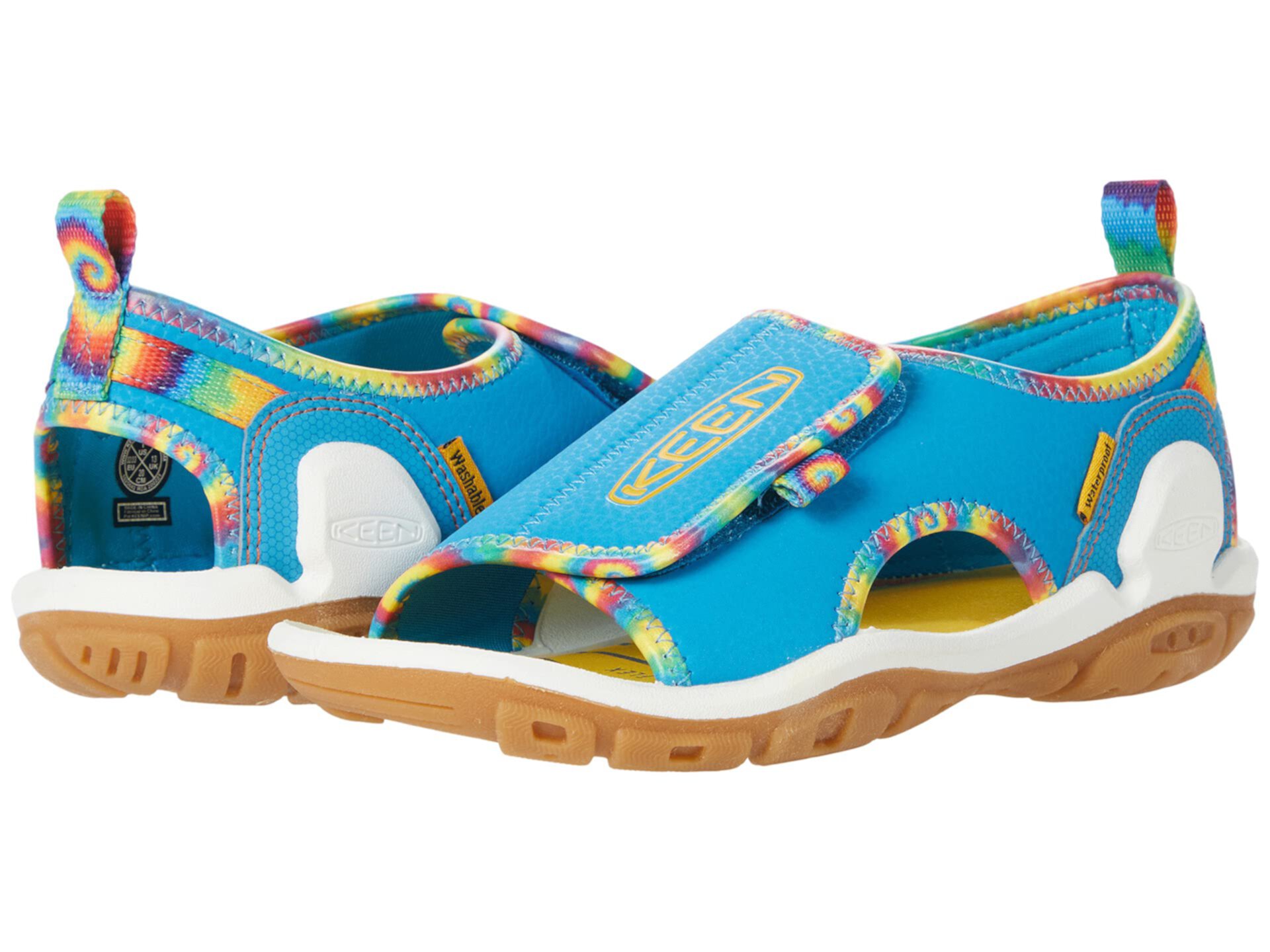 Сандалии Keen Kids Knotch River Open Toe для детей, водонепроницаемые и легкие Keen Kids