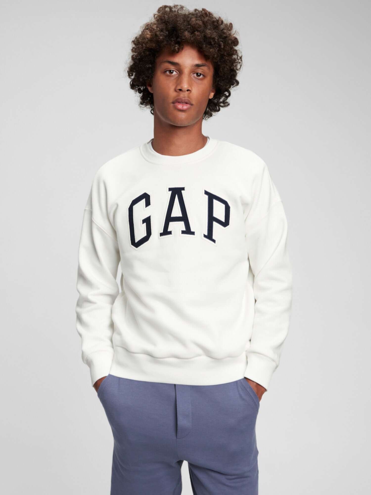 Толстовка с круглым вырезом и логотипом Teen Gap Gap