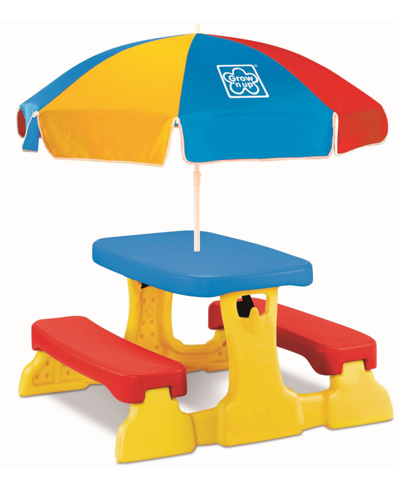 Стол для пикника Qwikfold с зонтиком Grow 'N Up