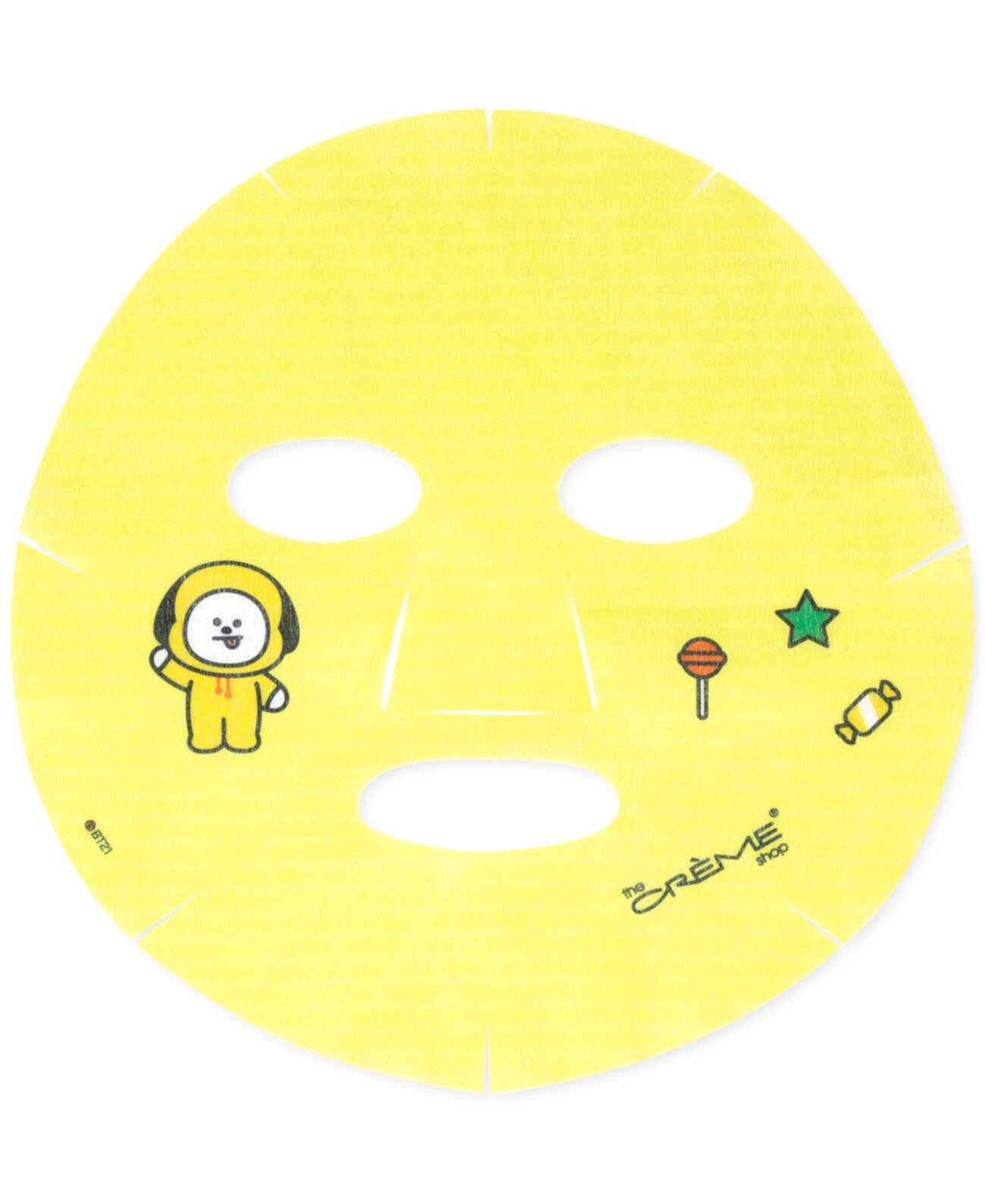 Тканевая маска для лица BT21 Chimmy's Charming Printed Essence Sheet Mask, 3-Pk. The Creme Shop