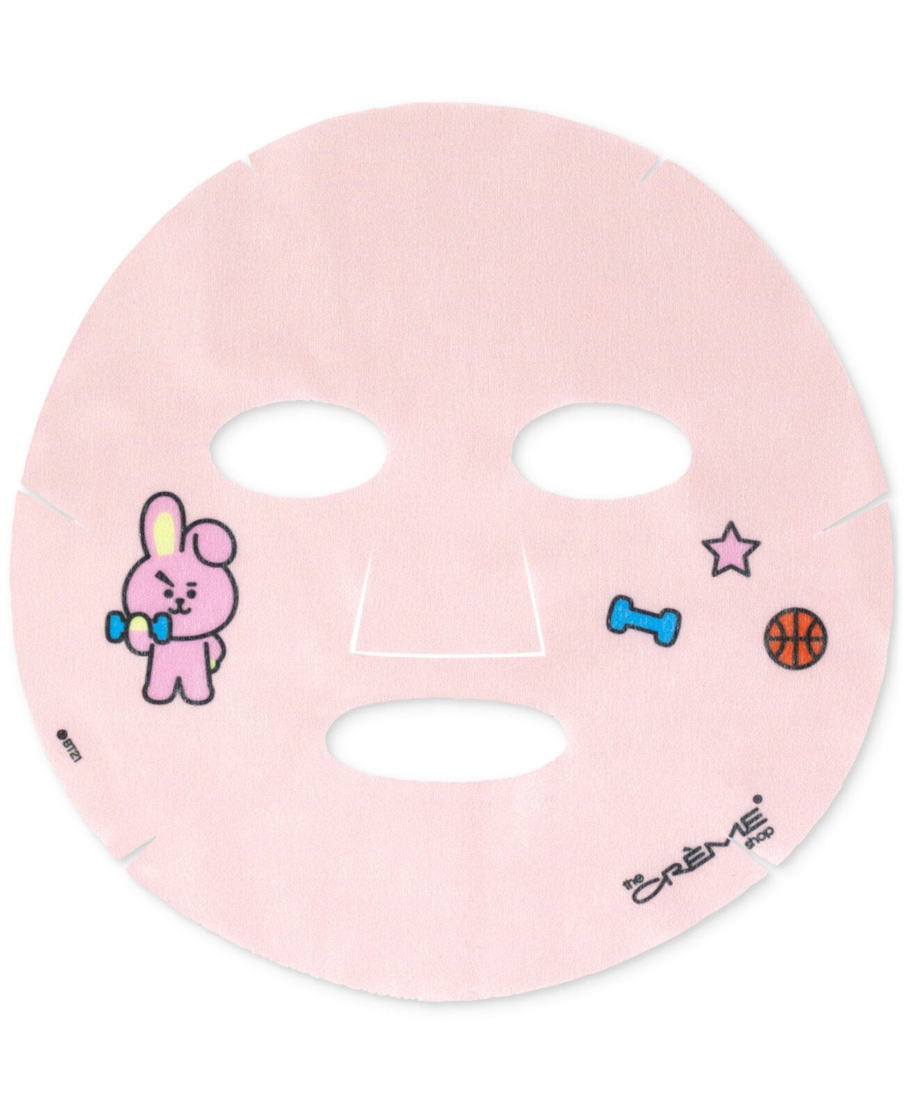 Тканевая маска для лица BT21 Cooky's Calming Printed Essence Sheet Mask, 3-Pk. The Creme Shop