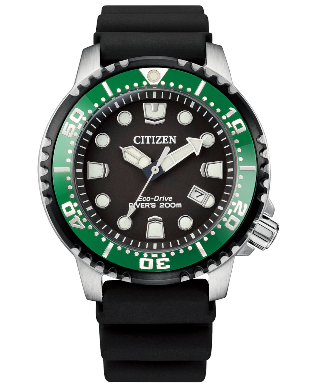 Смарт часы Citizen Promaster Diver с черным ремешком, 44мм Citizen