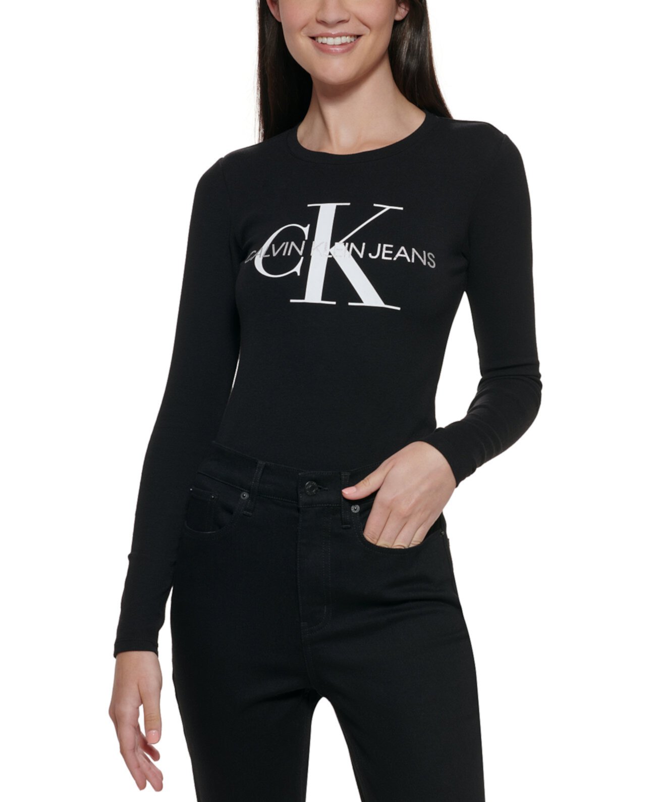 Боди с логотипом Calvin Klein Calvin Klein