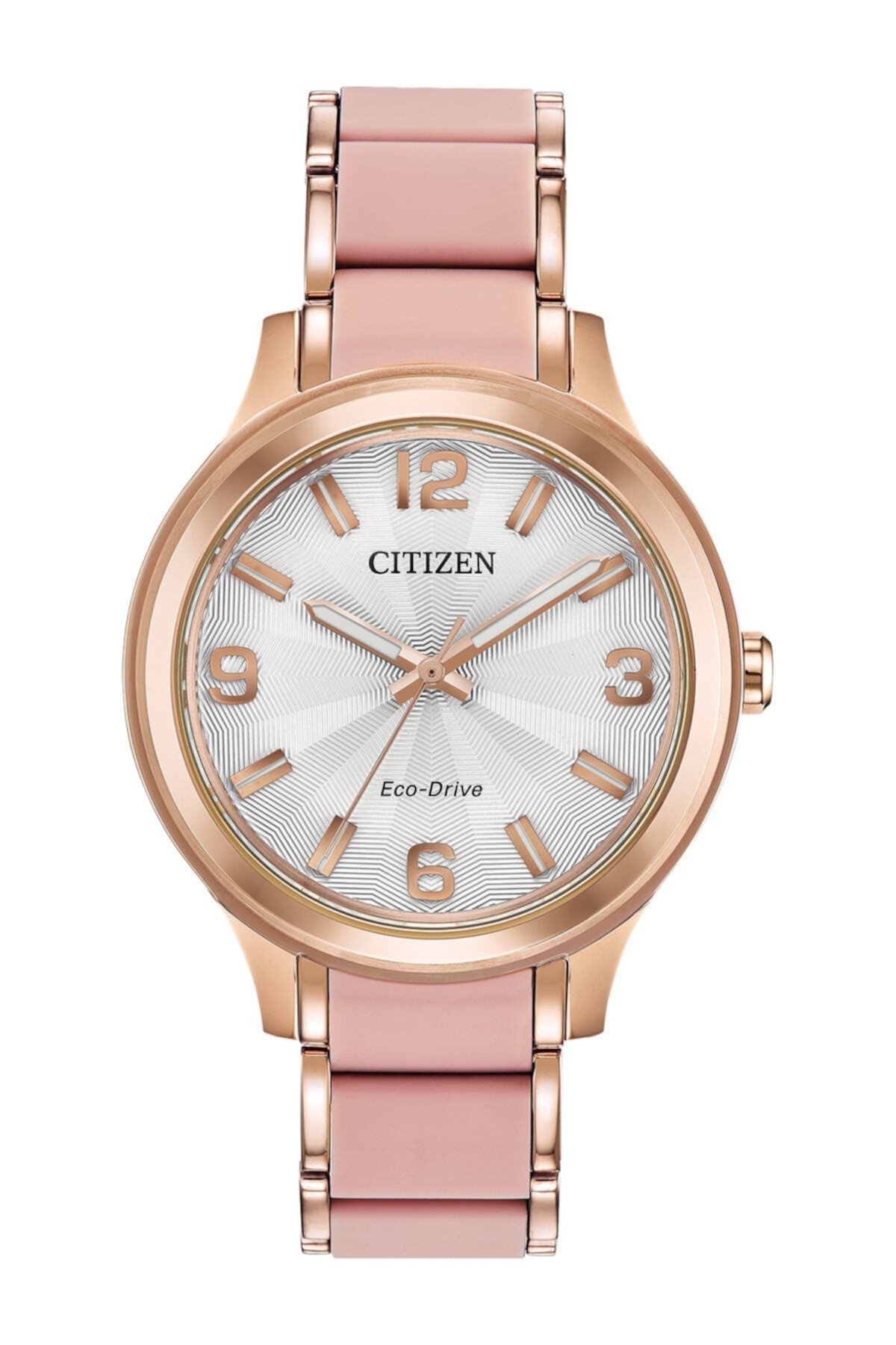 Женские двухцветные часы-браслет из нержавеющей стали, 36 мм Citizen