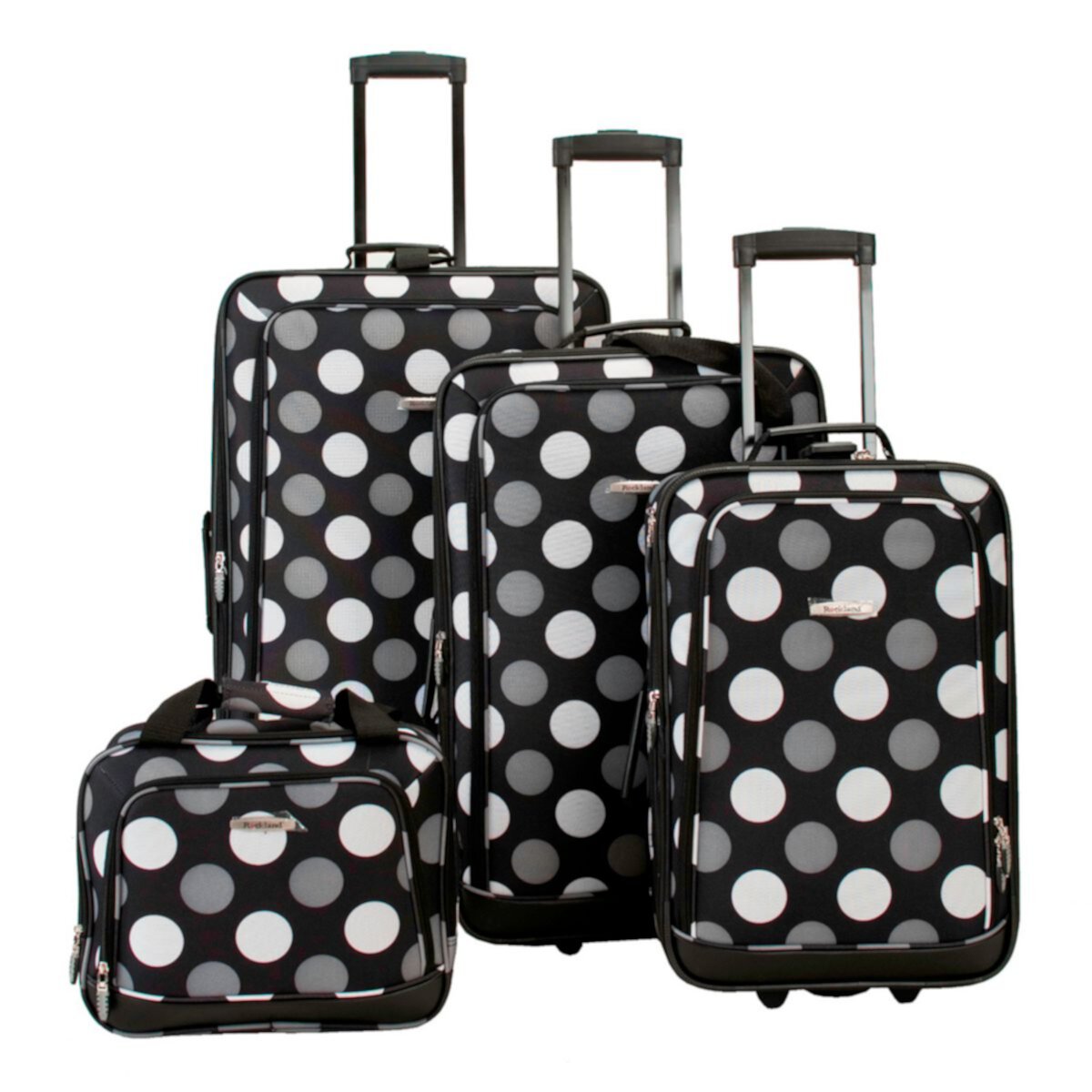 Набор чемоданов с принтом Rockland из 4 предметов Rockland