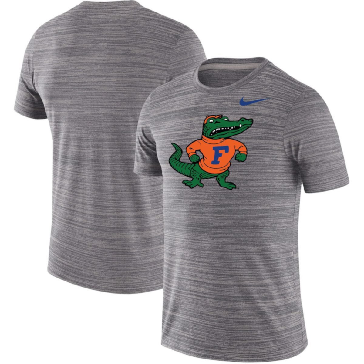 Мужская Футболка Nike Charcoal Florida Gators Big & Tall Historic Logo Velocity Nitro USA