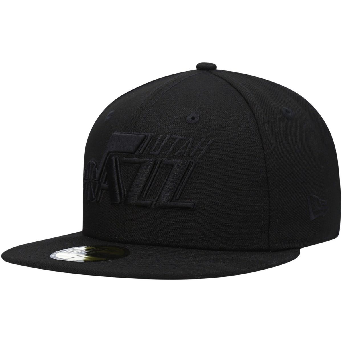 Мужская шляпа New Era Utah Jazz Black On Black 59FIFTY Fitted New Era