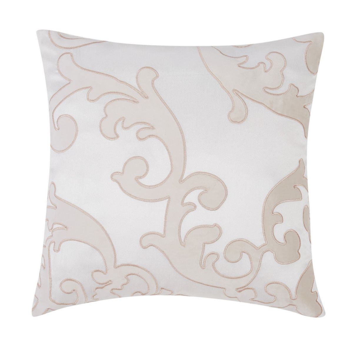 Декоративная подушка Charisma Melange Scroll, большая квадратная вышитая Charisma