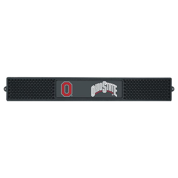 Нескользящий резиновый коврик для напитков с логотипом Ohio State Buckeyes, 8 см x 61 см Fanmats