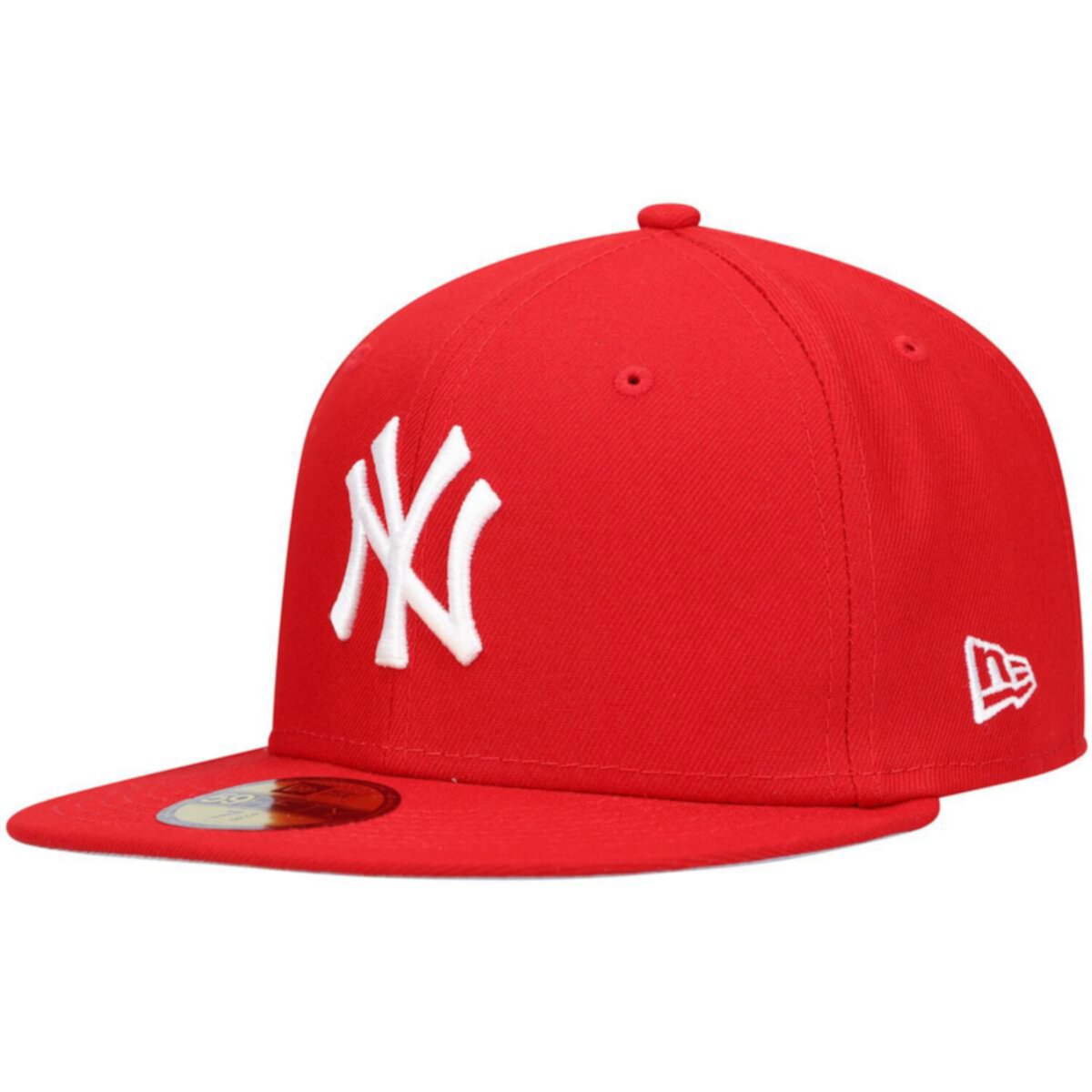 Мужская белая шляпа New Era Red New York Yankees с логотипом 59FIFTY New Era