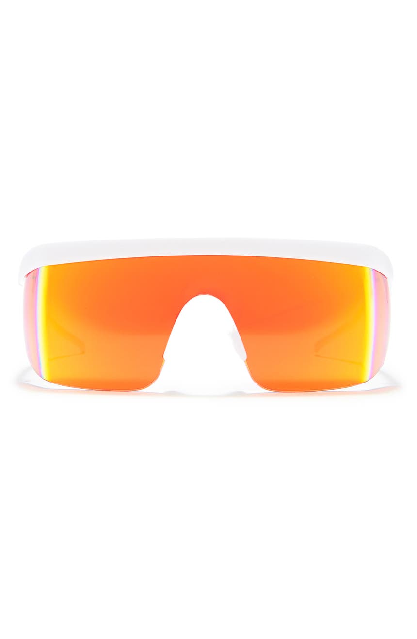 Крупногабаритные солнцезащитные очки Miami Ice 50 мм в белой оправе Tipsy elves