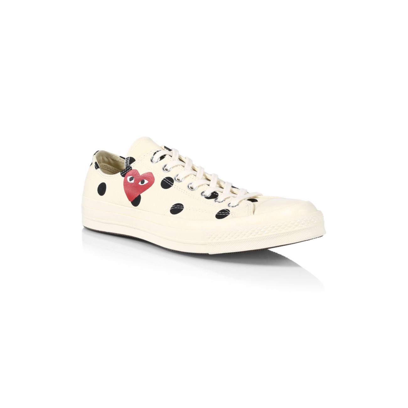 polka dot cdg shoes