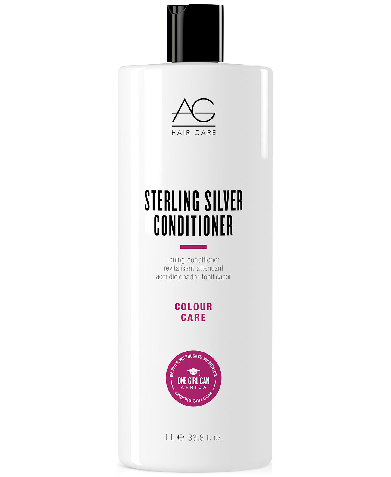 Тонизирующий кондиционер Sterling Silver, 33,8 унции. AG Hair